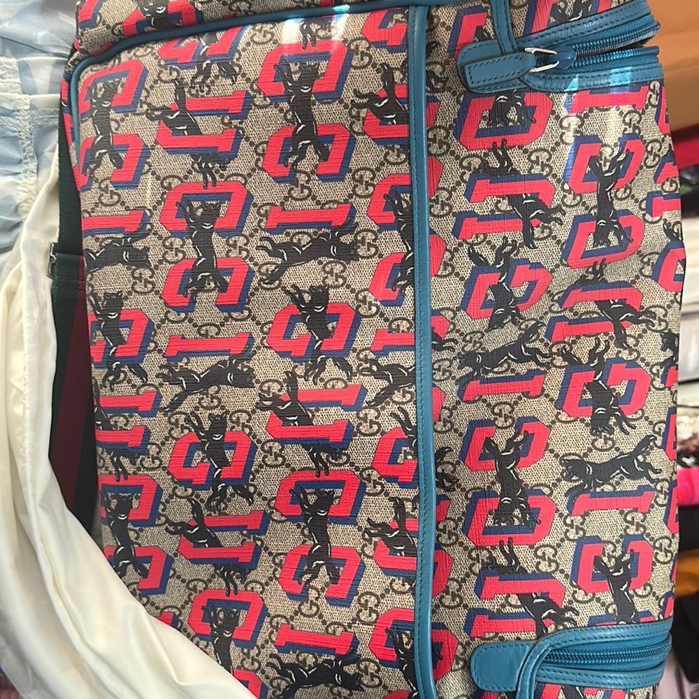 Gucci boys diaper bag